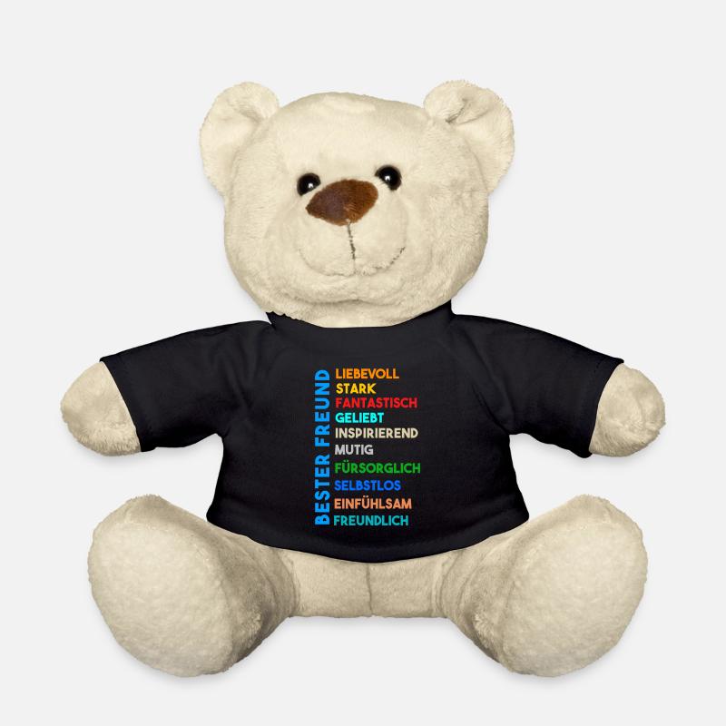 Bester Freund - Teddy - Schwarz