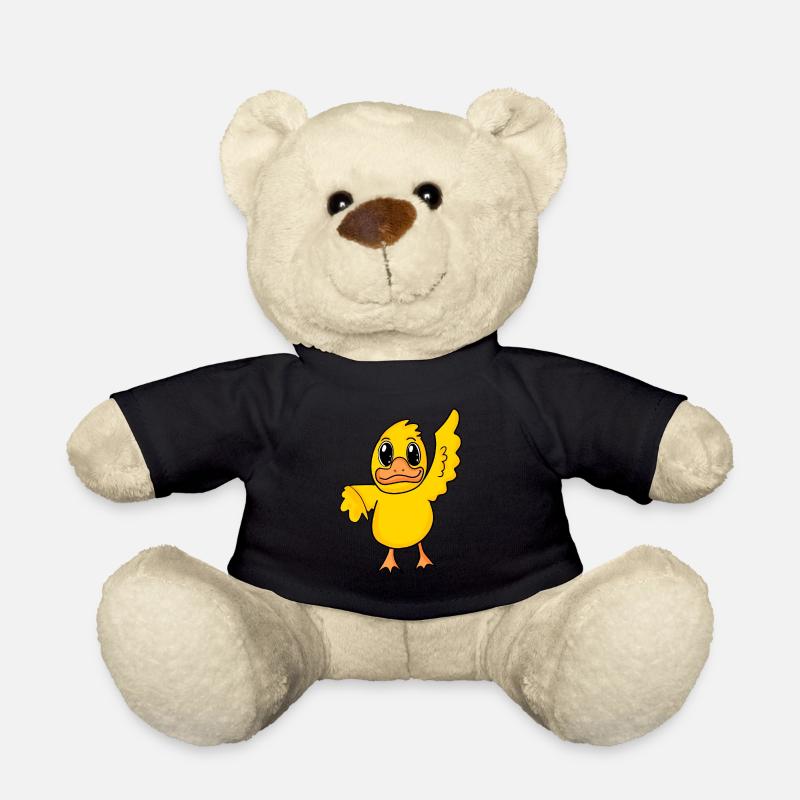 Duck - Teddy Bear - black