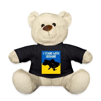 Ukraine - Teddy - Schwarz - Vorne