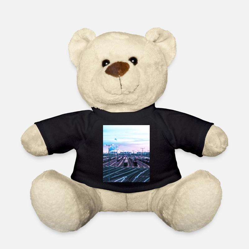 Bahnhof - Teddy - Schwarz