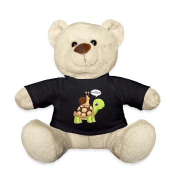 Sarcasme Speed Wheee! Escargot - Nounours - noir - Devant