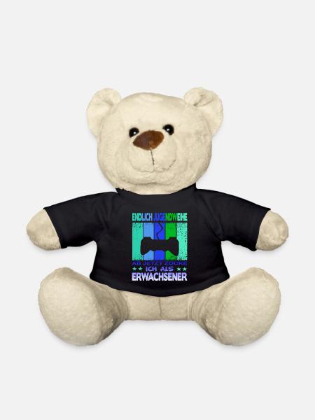 Jugendweihe Gamer - Teddy - Schwarz