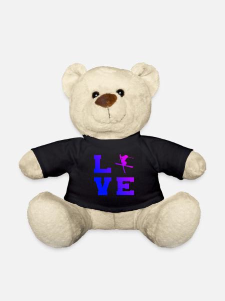 Ski Jumping Damen Ski Freestyle Herren Slopestyle - Teddy - Schwarz