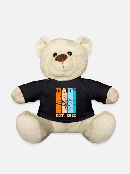 Werdender Papa 2. Kind Papa 2 Geburt 2. Kind - Teddy - Schwarz
