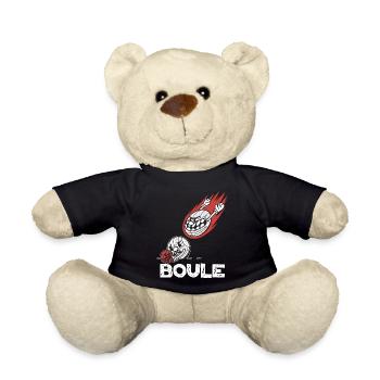 Boules volantes pour les joueurs de boules Bouler - Nounours - noir - Devant