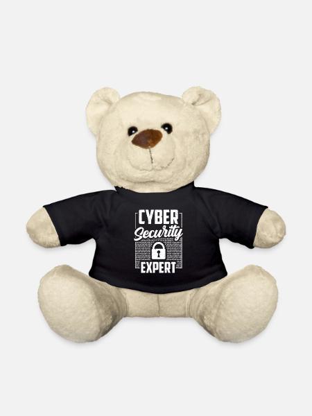 Expert en cybersécurité Hack IT Security Hacker - Nounours - noir