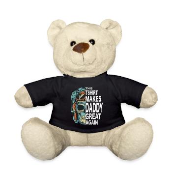 Legendaddy bester Papa best daddy der Welt Legende - Teddy - Schwarz - Vorne