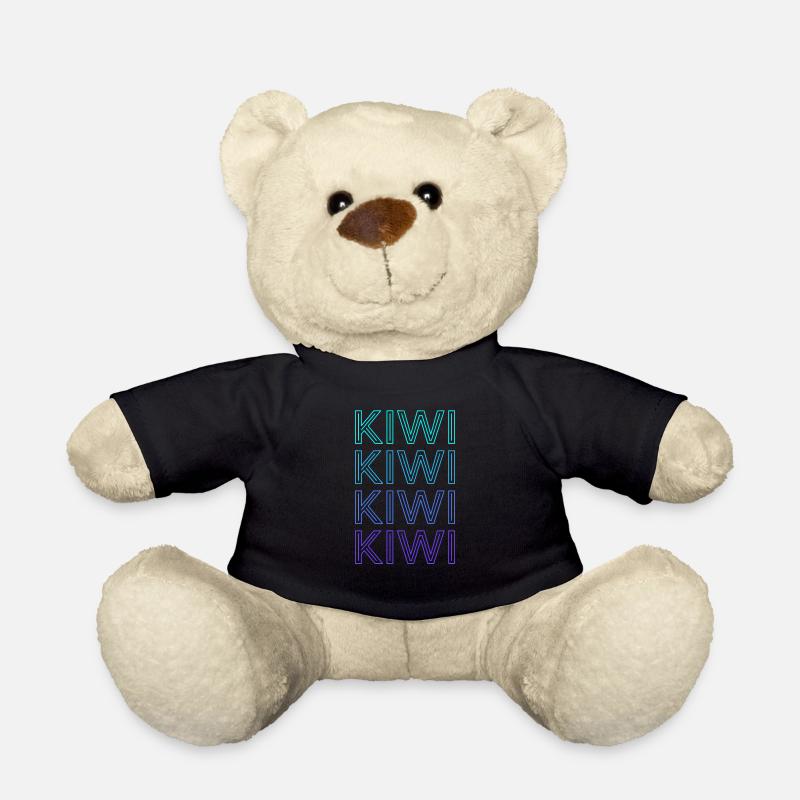 Kiwi Retro - Teddy - Schwarz