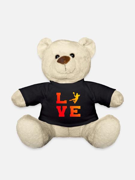 Handballspielen Handball Damen Handballer Handball - Teddy - Schwarz
