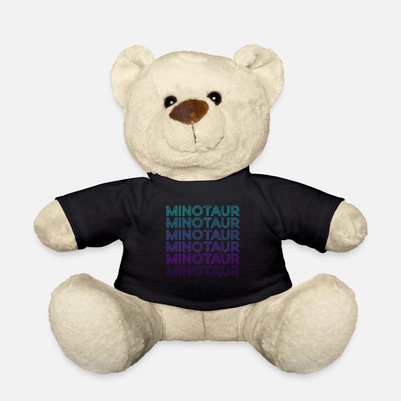 Minotaurus Altgriechisch Griechische Mythologie Re - Teddy - Schwarz