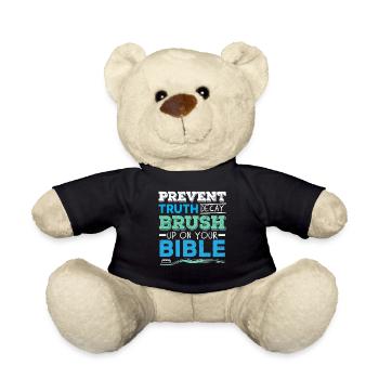 Vorbeugung von Wahrheitsfehlern Putzen Sie Ihre Bi - Teddy - Schwarz - Vorne