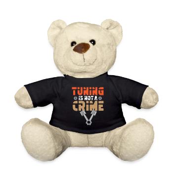 Mechanic Profession Automotive Mechanic Car Funny Saying - Teddy Bear - black - Front