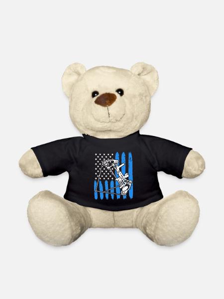 Compoundbogen Bogenschütze USA Bogenschießen - Teddy - Schwarz