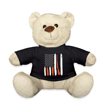 USA Flinte Waffe Tontaubenschießen - Teddy - Schwarz - Vorne
