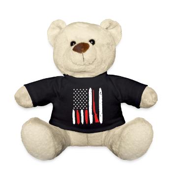 USA Flinte Waffe Tontaubenschießen - Teddy - Schwarz - Vorne