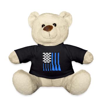 USA Tontaubenschießen - Teddy - Schwarz - Vorne