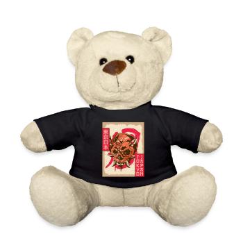Gothic Skull Goth Troisième Œil Tokyo Japon Gesche - Nounours - noir - Devant
