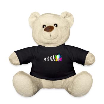 Paintball Evolution Paintballer - Teddy Bear - black - Front