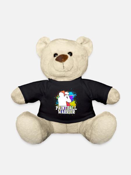 Paintball Warrior Paintballer - Teddy - Schwarz
