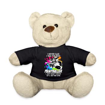 Best PaintballEr Paintball Player Paintball - Teddy Bear - black - Front