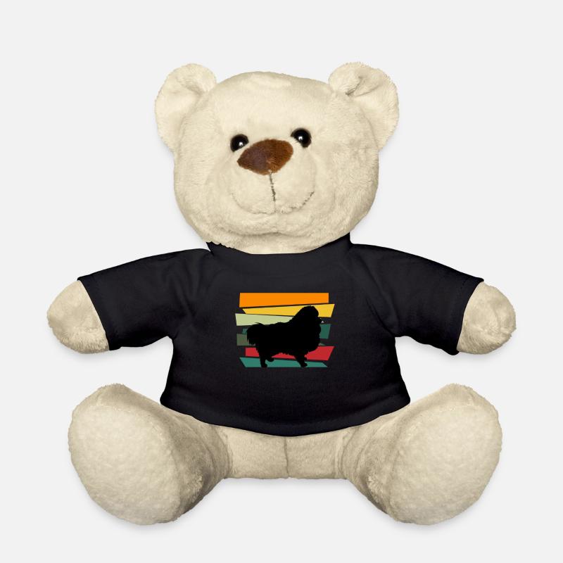 Spitz Pomeranian Zwergspitz Chien - Nounours - noir