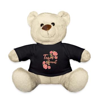 Team Bride Bachelorette Party - Teddy Bear - black - Front