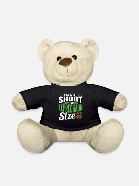 Je ne suis pas petit j’ai la taille de lutin irlandais - Nounours - noir