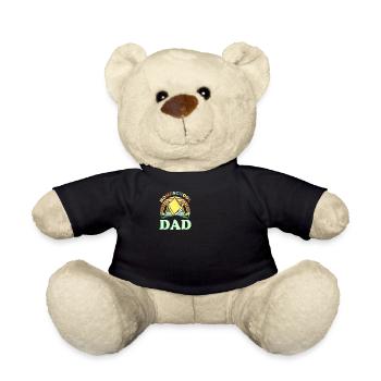 Homeschool Papa Homeschooling Father Father's Day - Teddy Bear - black - Front