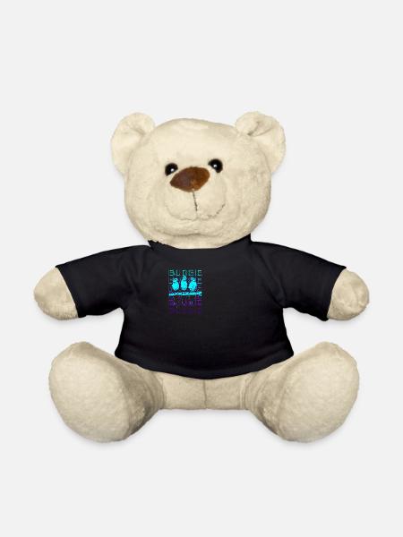 Wellensittich Wellensittich Sittich Retro Geschenk - Teddy - Schwarz