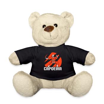 Capoeira Training Kampfsport Hobby Brasilianisch - Teddy - Schwarz - Vorne