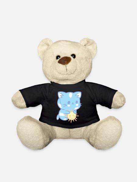 Sky cat - Teddy Bear - black