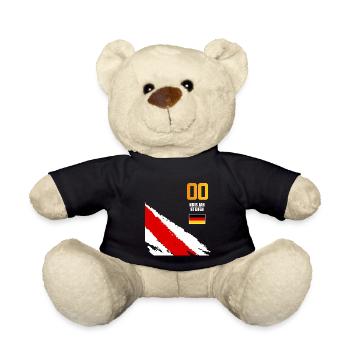 Sauftrikot Deutschland Kris Jan Steifen - Teddy - Schwarz - Vorne