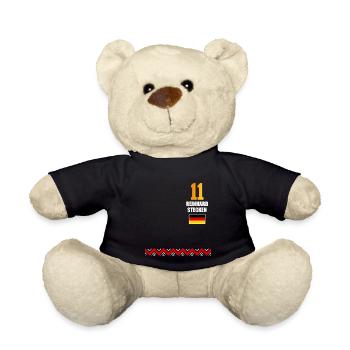 Sauftrikot Deutschland Reinhard Stecker - Teddy - Schwarz - Vorne