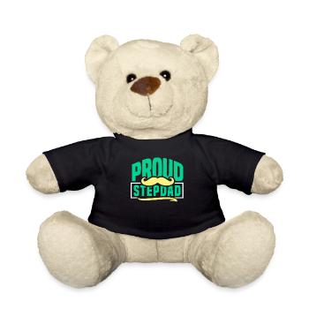 Fier beau-père Beau-père Beau-père Fête des pères - Nounours - noir - Devant