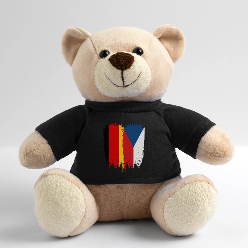 Germany Flag Czech Republic Teddy Bear