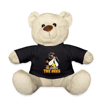 Lord of bees Beekeepers Bee whisper Bee - Teddy Bear - black - Front