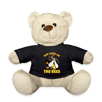 Lord of bees Beekeepers Bee whisper Bee - Teddy Bear - black - Front