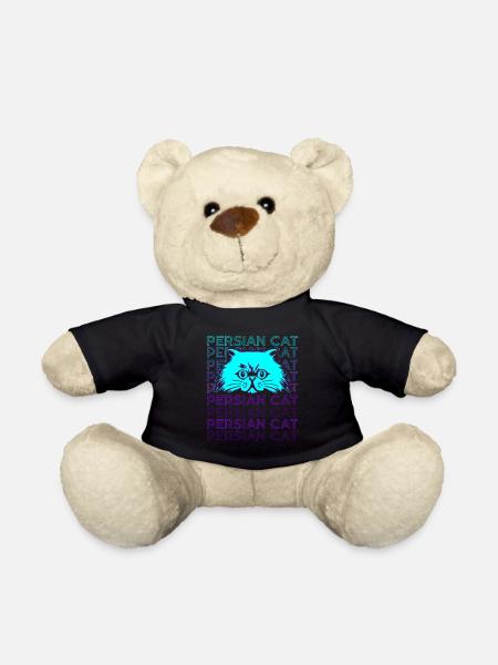 Perserkatze Retro - Teddy - Schwarz