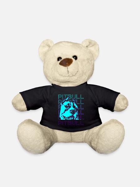 Pitbull Retro - Teddy - Schwarz
