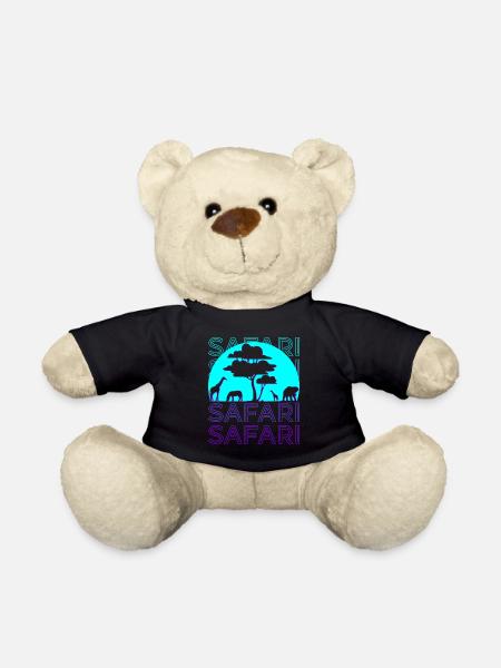 Safari Retro - Teddy - Schwarz
