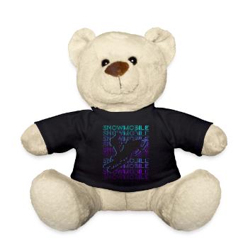 Motoneige Rétro - Nounours - noir - Devant