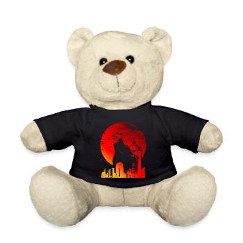 | LUNE DE SANG CADEAUX DE PLEINE LUNE ROUGE - Nounours - noir - Devant