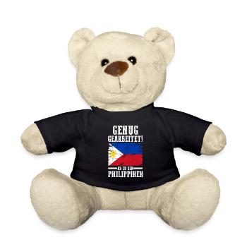 Urlaub Filipino Philippinen - Teddy - Schwarz - Vorne