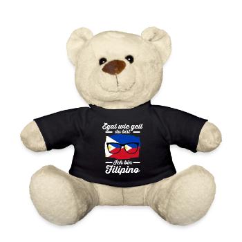 Filipino Philippinisches Philippinen - Teddy - Schwarz - Vorne
