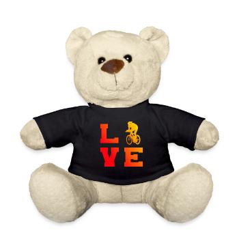 Vélo de course cycliste pour hommes et femmes - Nounours - noir - Devant
