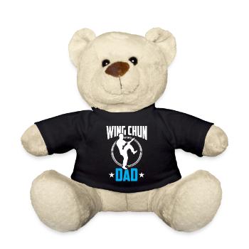 Wing Chun Vater Kampfsport Kampfkunst Trainer - Teddy - Schwarz - Vorne