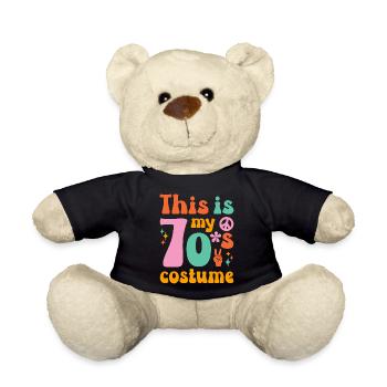 Das ist mein 70er Jahre Kostüm - Teddy - Schwarz - Vorne