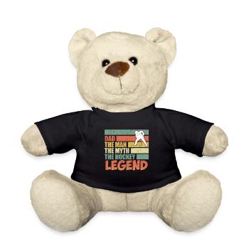 Papa l’homme du mythe la légende - Nounours - noir - Devant