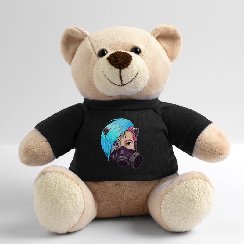 Cyborg Anime Mädchen Japanisch Cyber Ästhetik Teddy