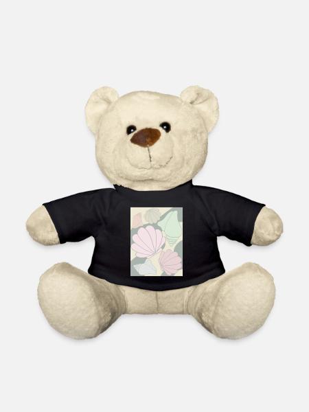 Dänische Pastell-Ästhetik Muschel - Teddy - Schwarz